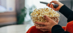 manger devant la télé