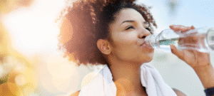 hydratation et perte de poids